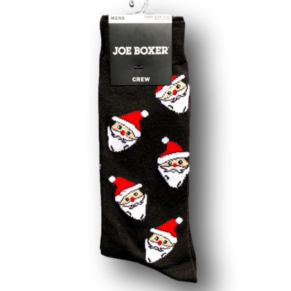 Joe Boxer Other - 3/$18 Santa Claus Faces Christmas Holiday Funny Socks - Brand New